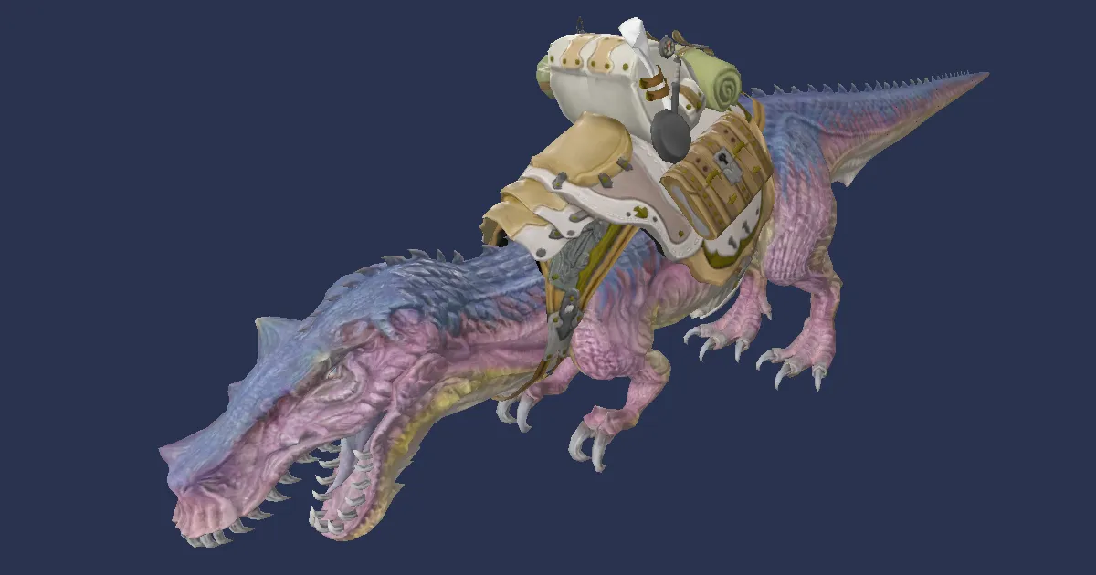 Tyrannosaur in 3D