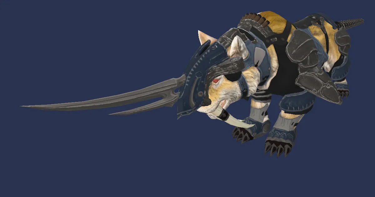 Kampftiger in 3D