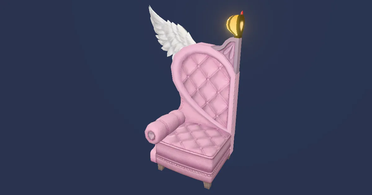 Broken heart (left) in 3D