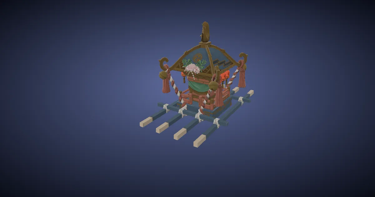Mikoshi in 3D