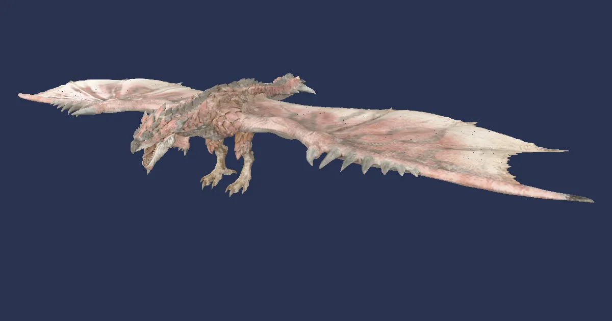 Rathalos in 3D