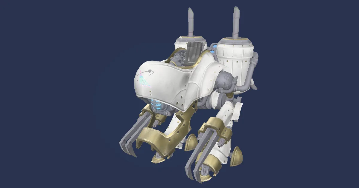 Cosmic predator in 3D