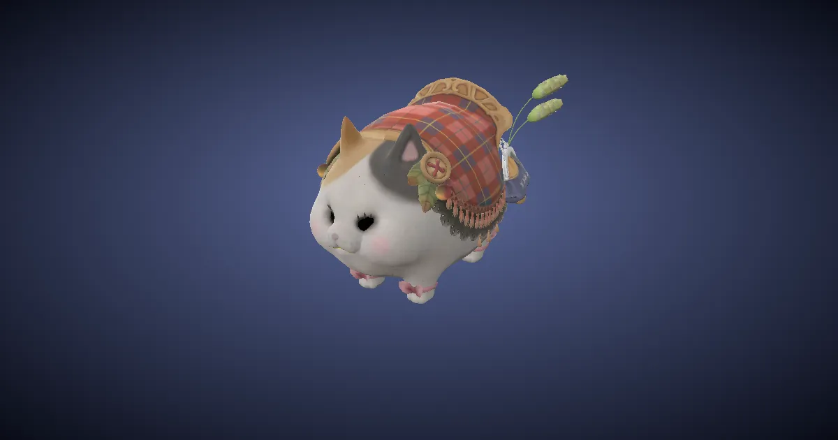 Fette Katze in 3D