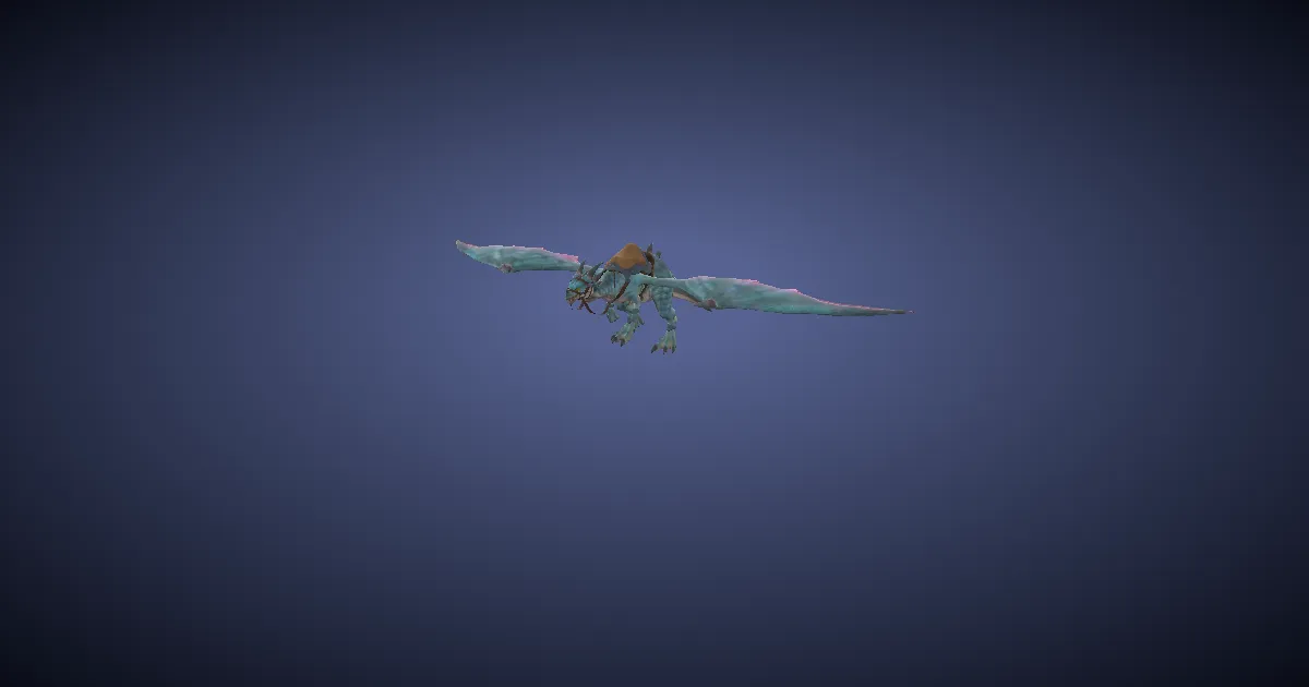 Pixie-Gwiber in 3D