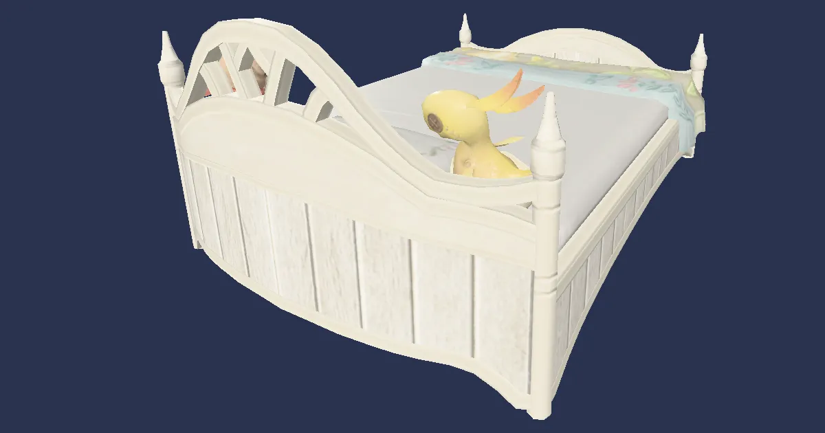 Lit enfant magique en 3D