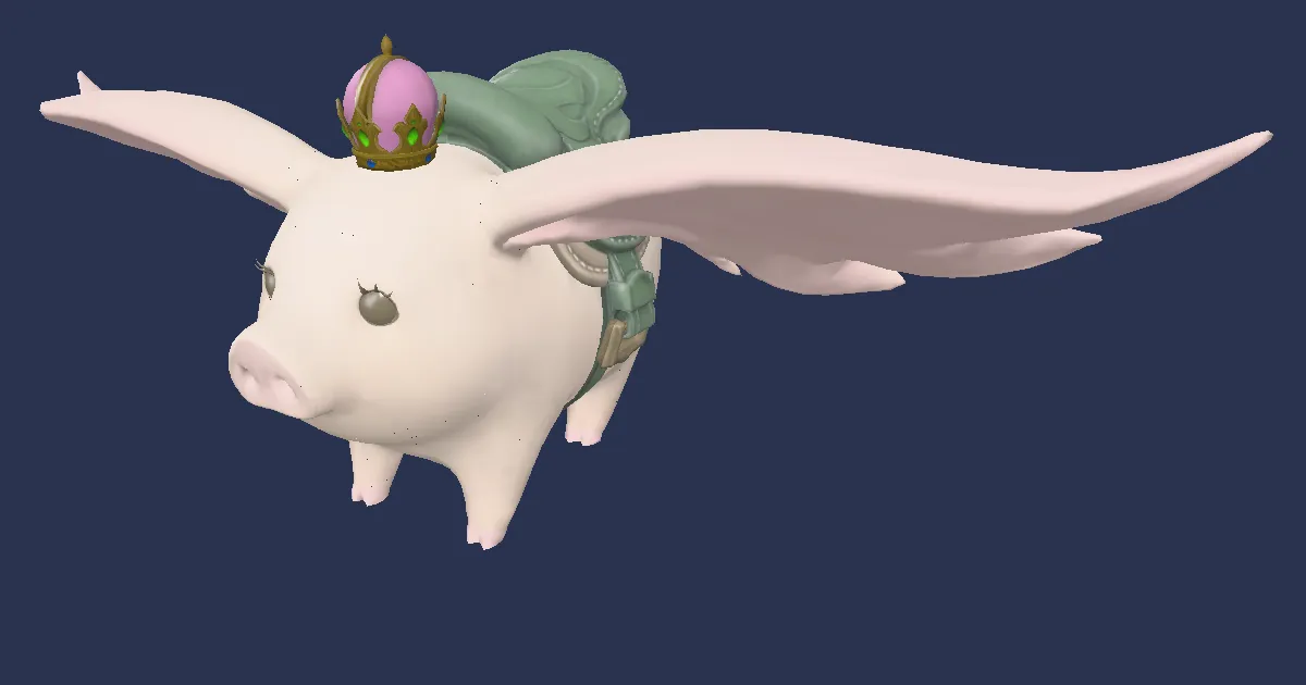Porxie royal en 3D