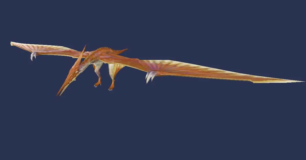 Pteranodon in 3D