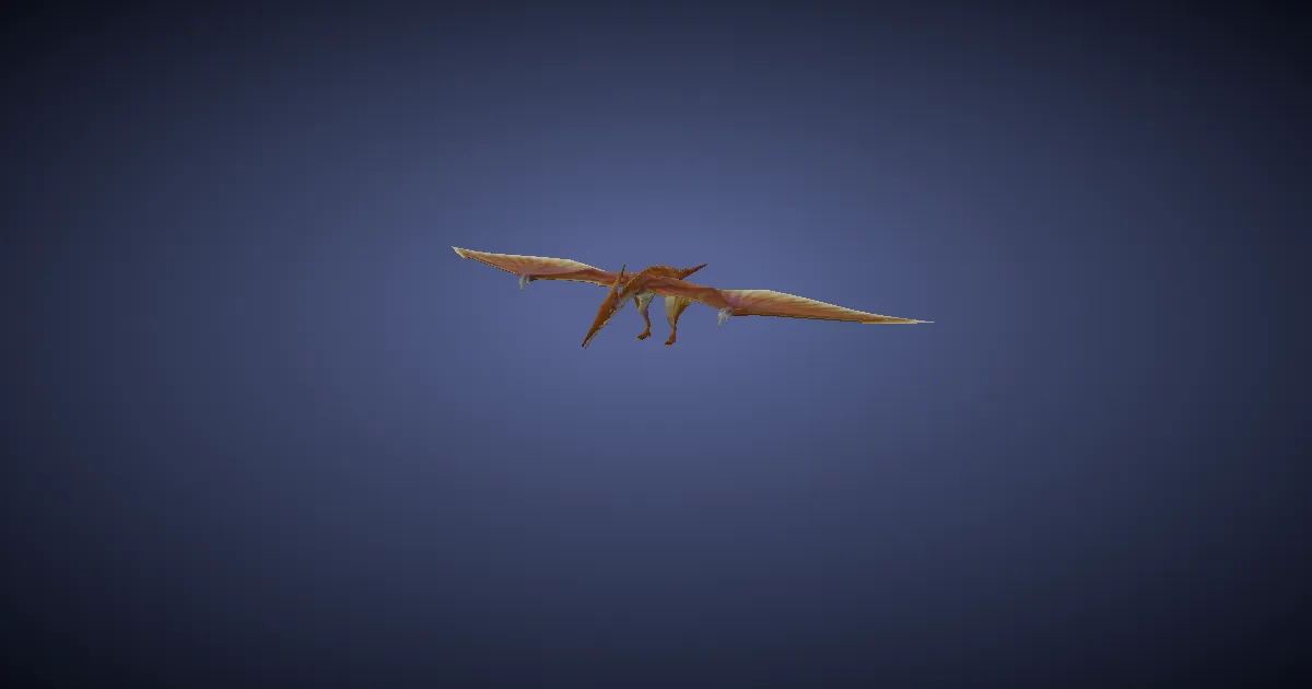 Pteranodon in 3D