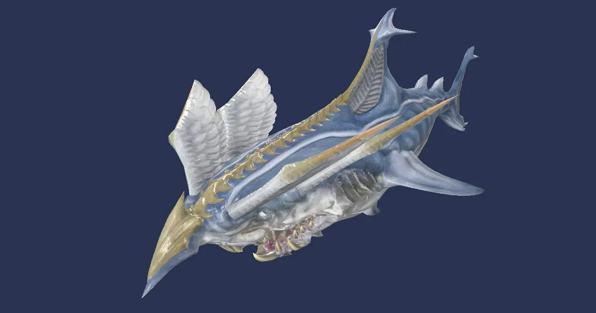 Hybodus in 3D