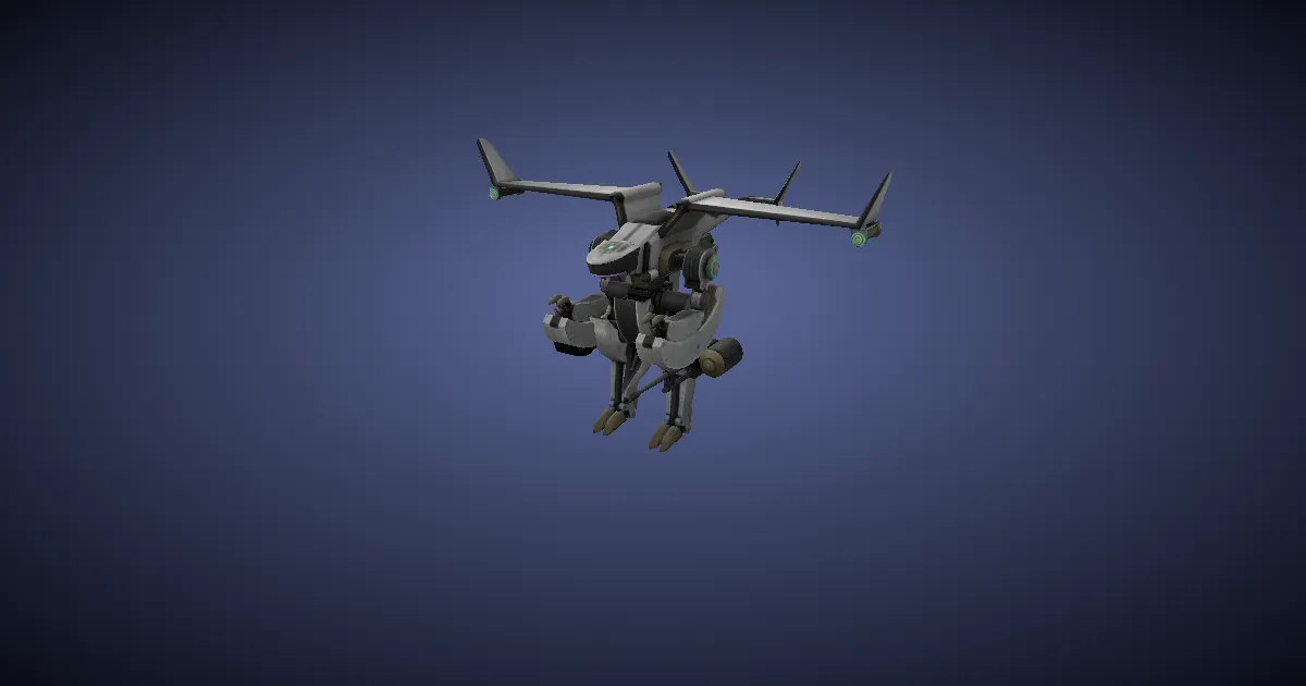 Gabriel α en 3D
