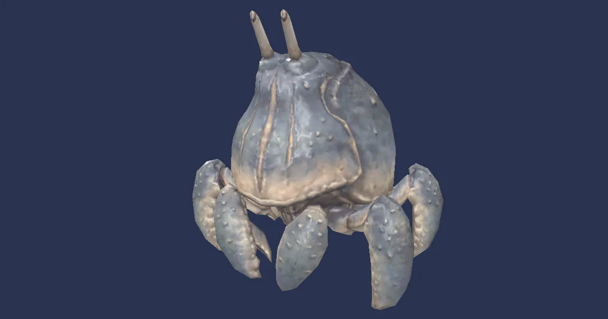 Big shell in 3D