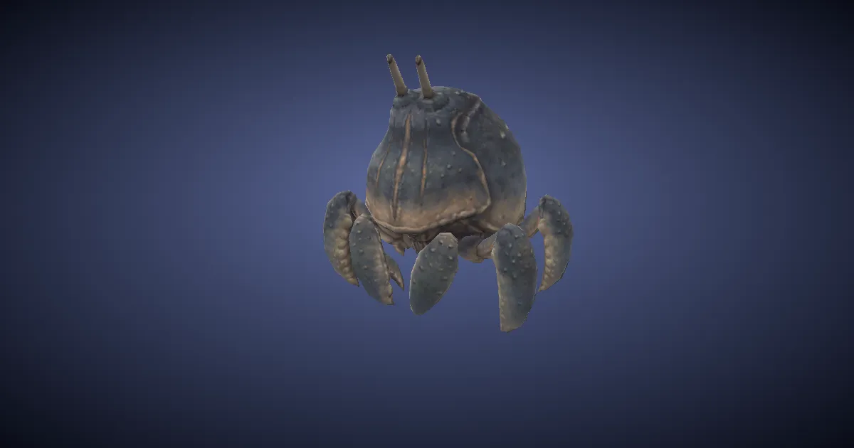 Big shell in 3D