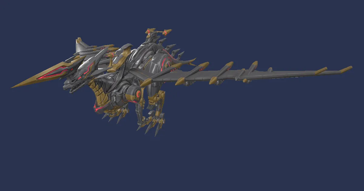 Landerwaffe in 3D