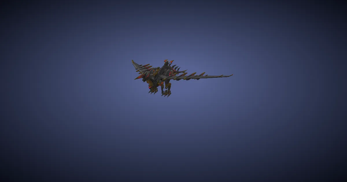 Mechamander in 3D