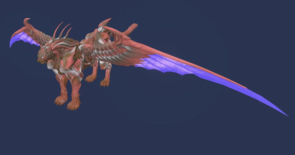 Lynx of righteous fire in 3D