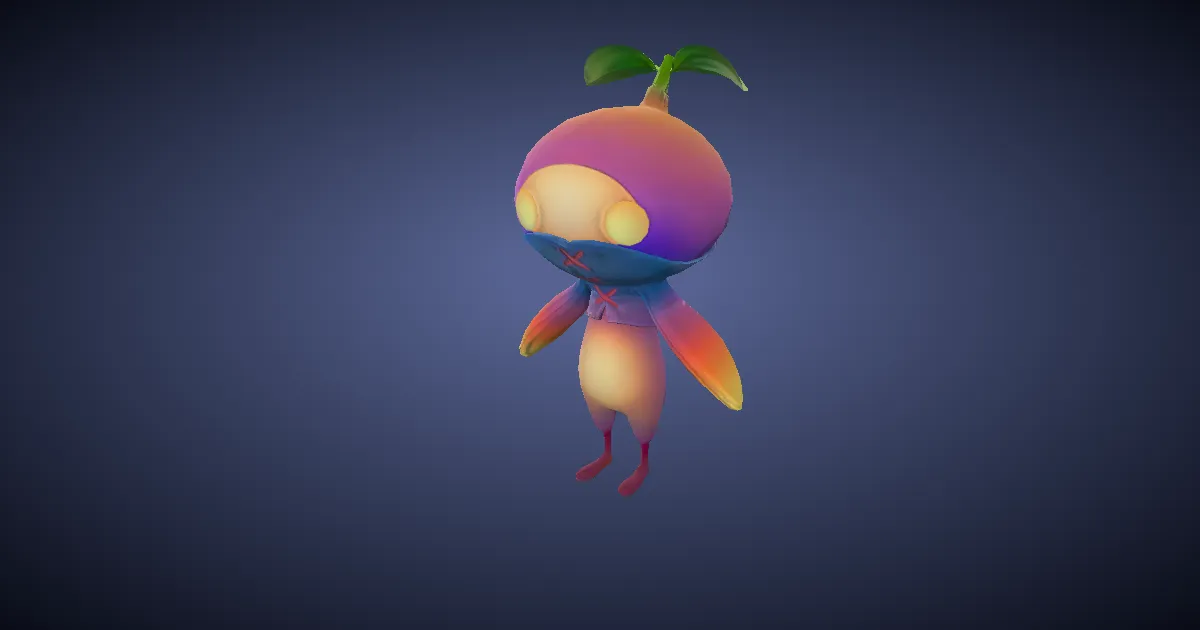 Island adenium in 3D