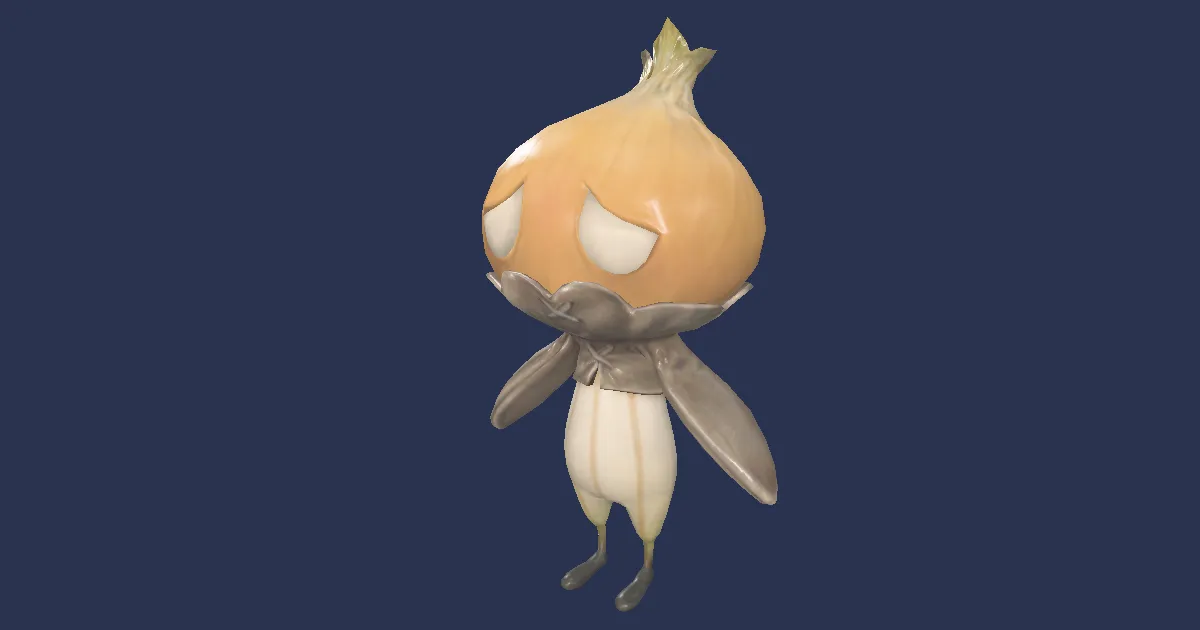 Island Onion Prince in 3D