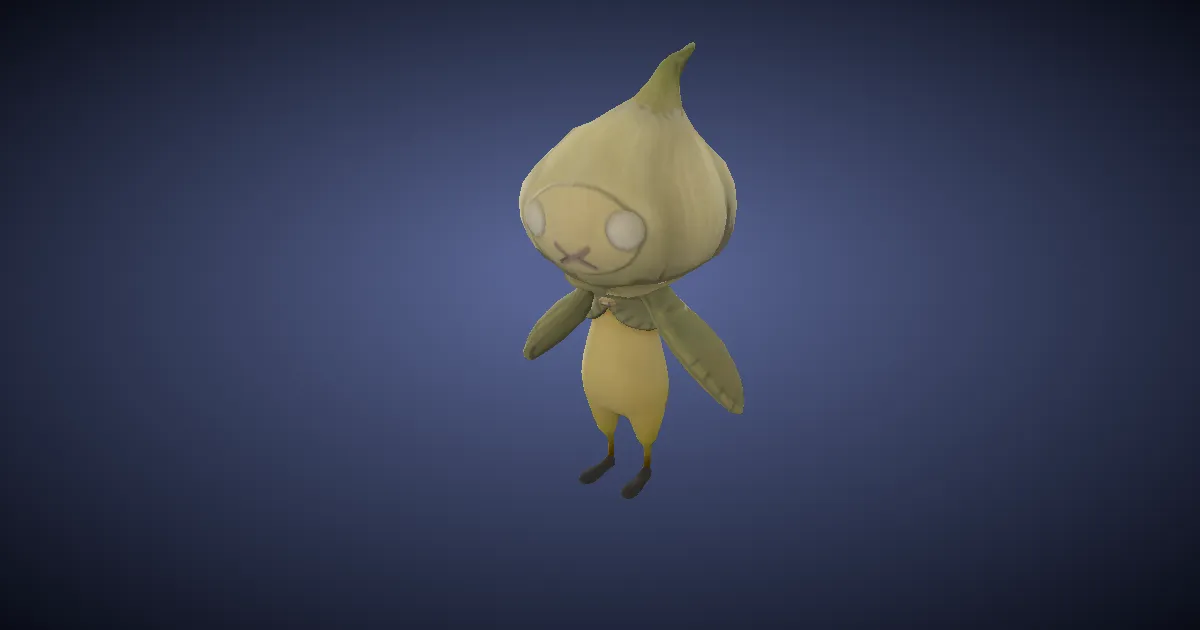 Island Garlic Jester in 3D