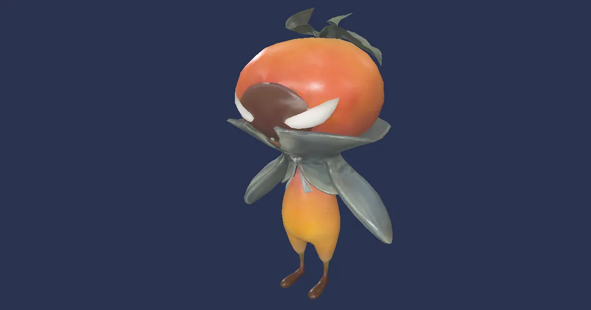 Island Tomato King in 3D