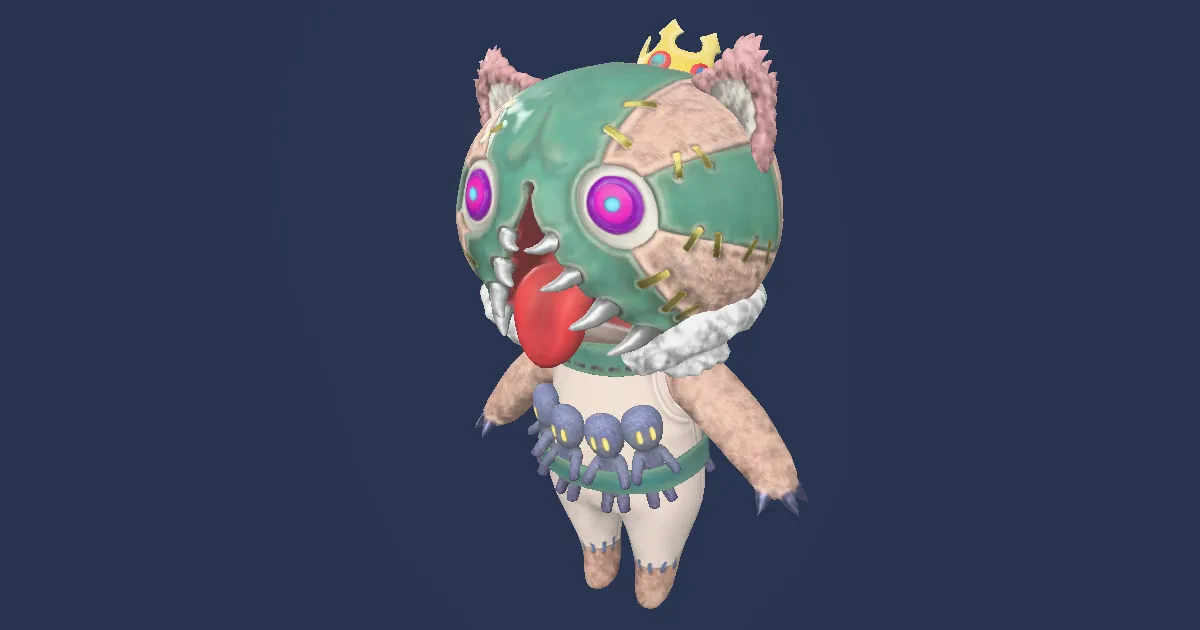 His Royal Headness on Parade in 3D