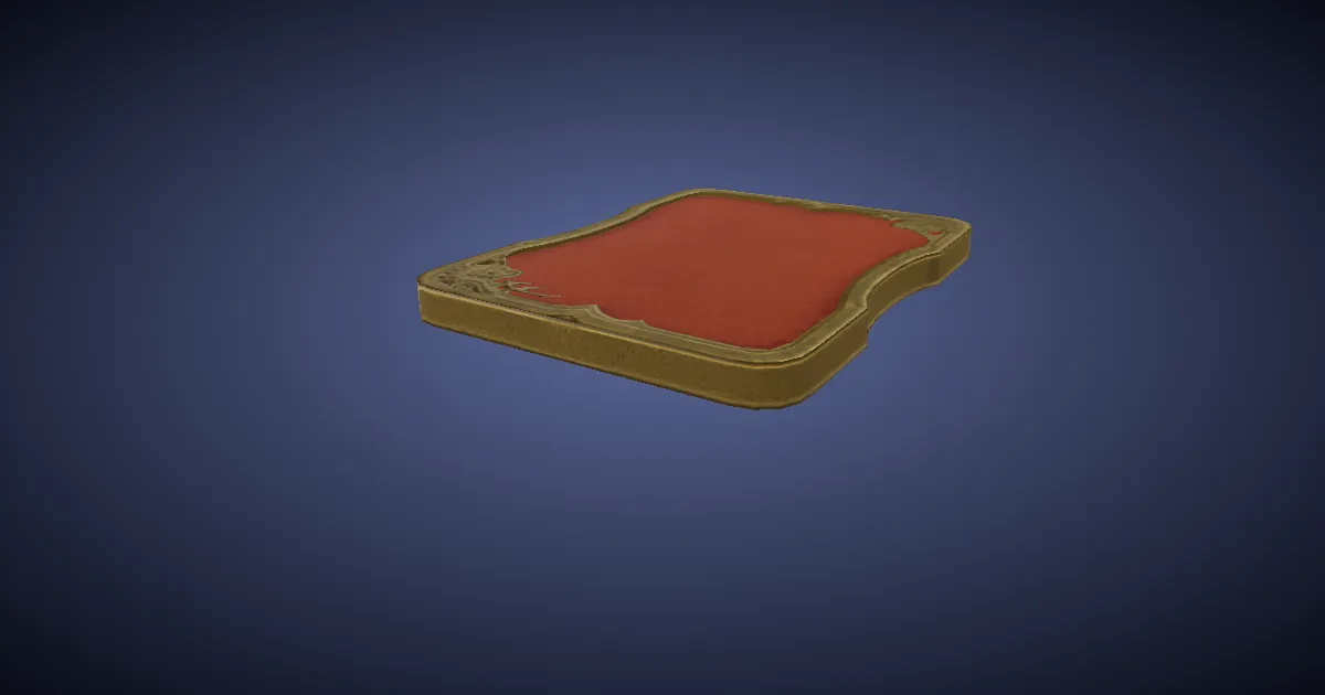 Magicked card in 3D