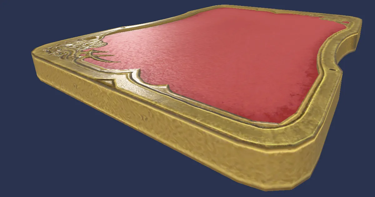 Magicked card in 3D