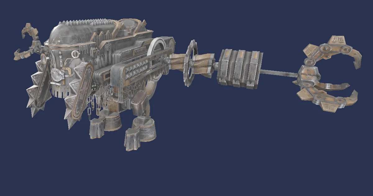 Dreadnaught in 3D