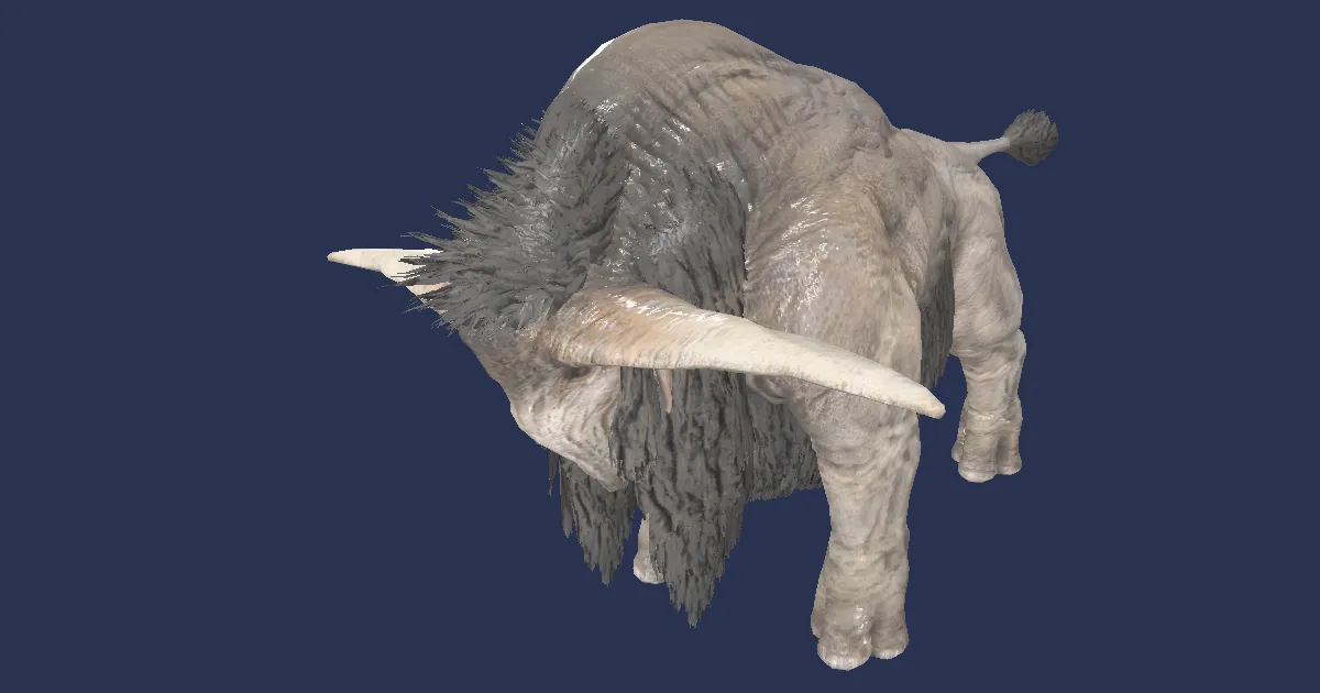 Inselbüffel in 3D