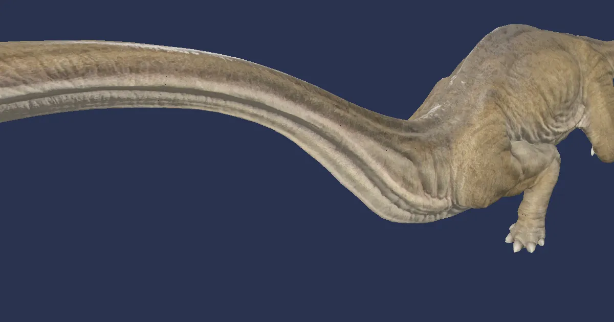 Brachiosaur in 3D