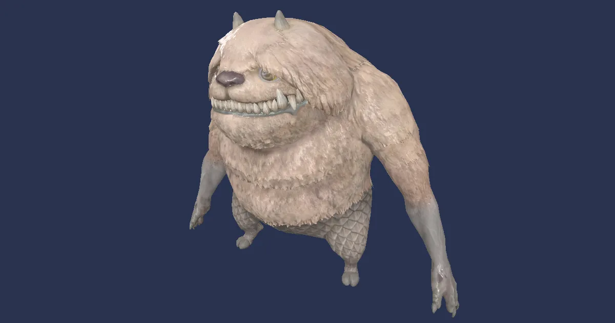 Troll in 3D