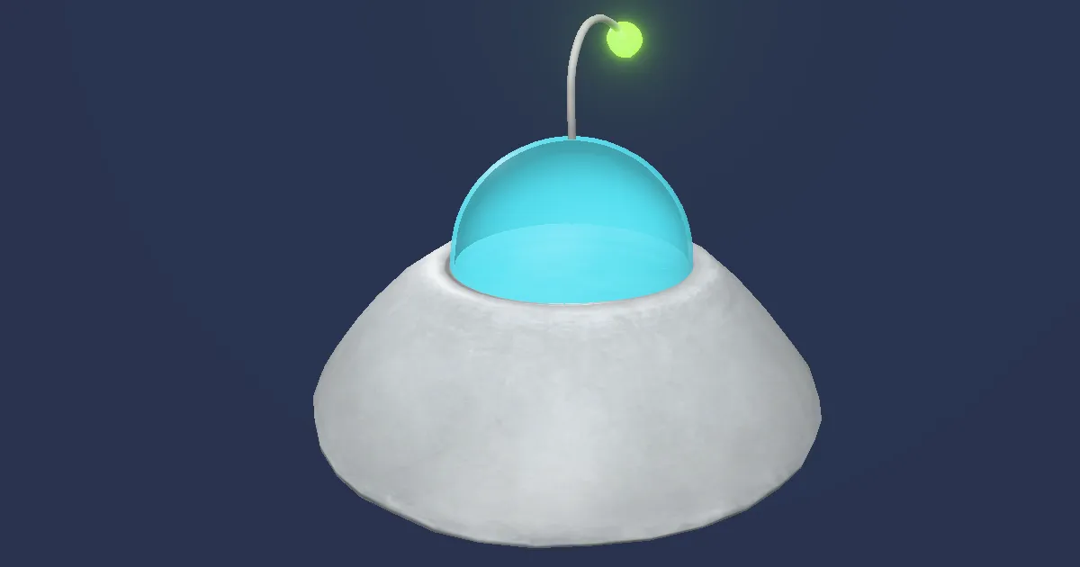 UFO in 3D
