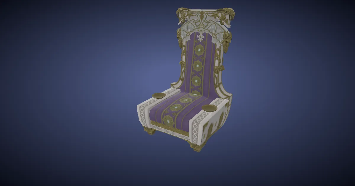 Sil'dihn throne in 3D