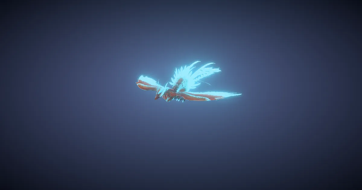 Phénix de la Renaissance en 3D
