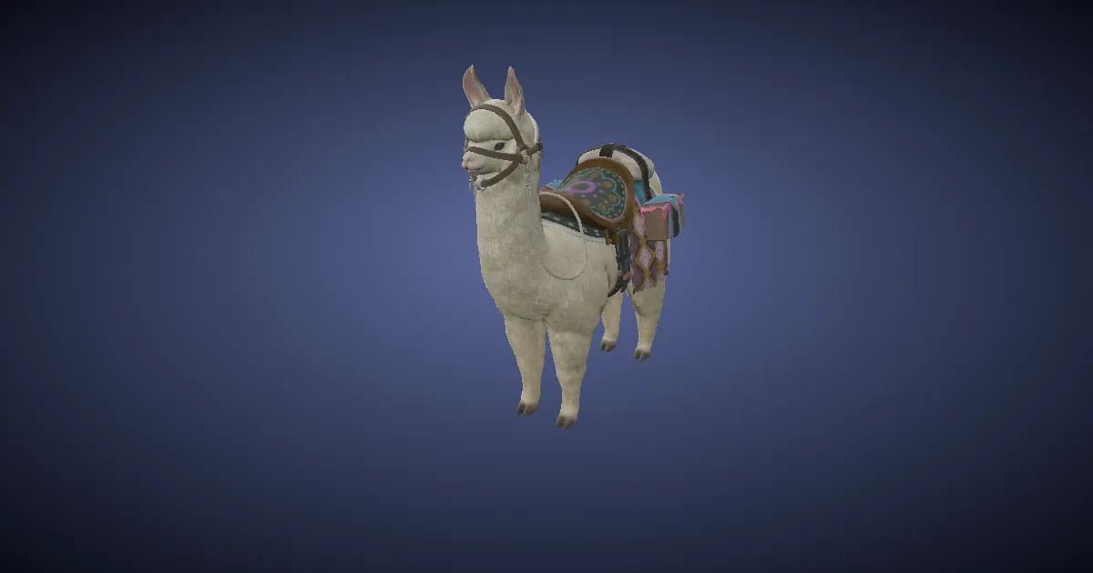 Alpaka in 3D