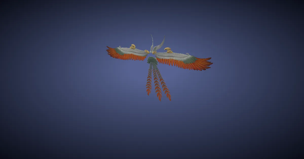 Flügel der Katastrophe in 3D