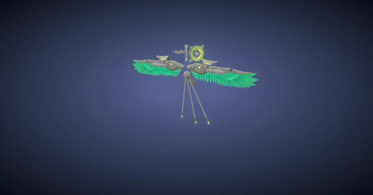 Flügel der Endlosigkeit in 3D