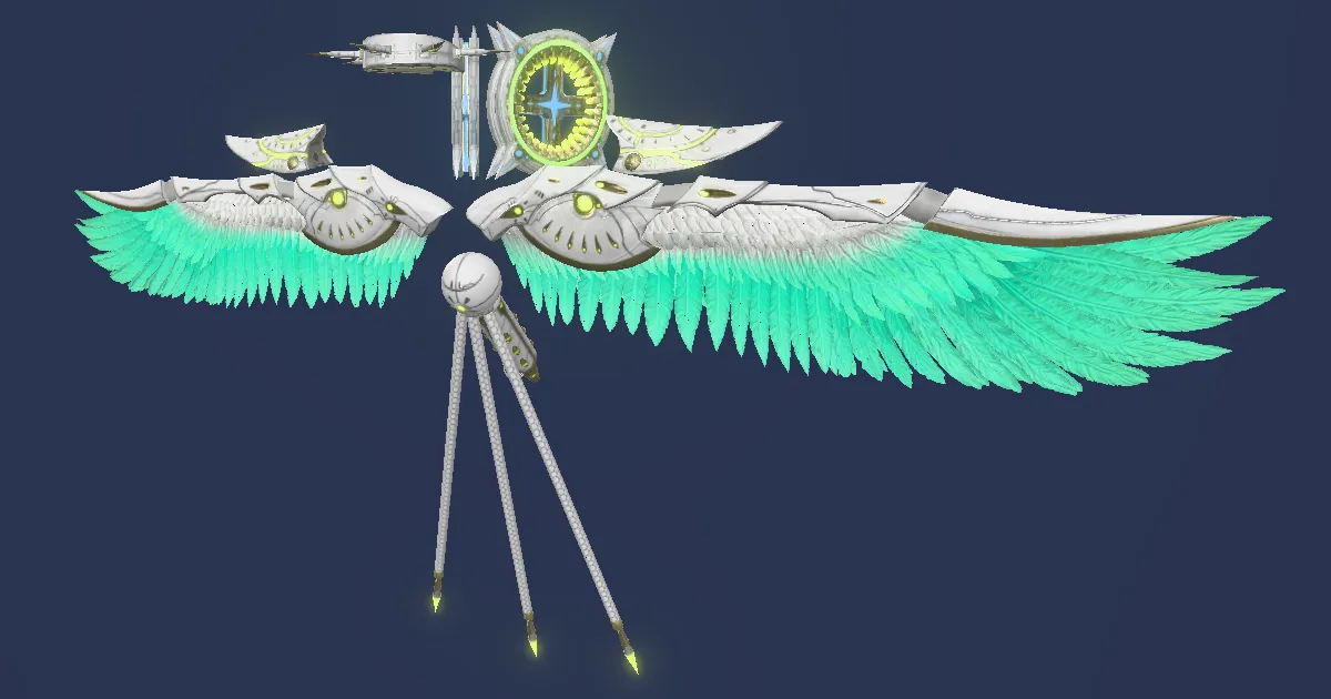 Flügel der Endlosigkeit in 3D