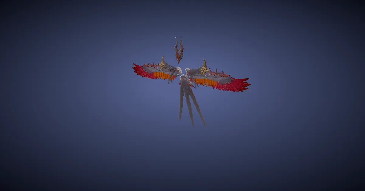 Wings of nihility in 3D