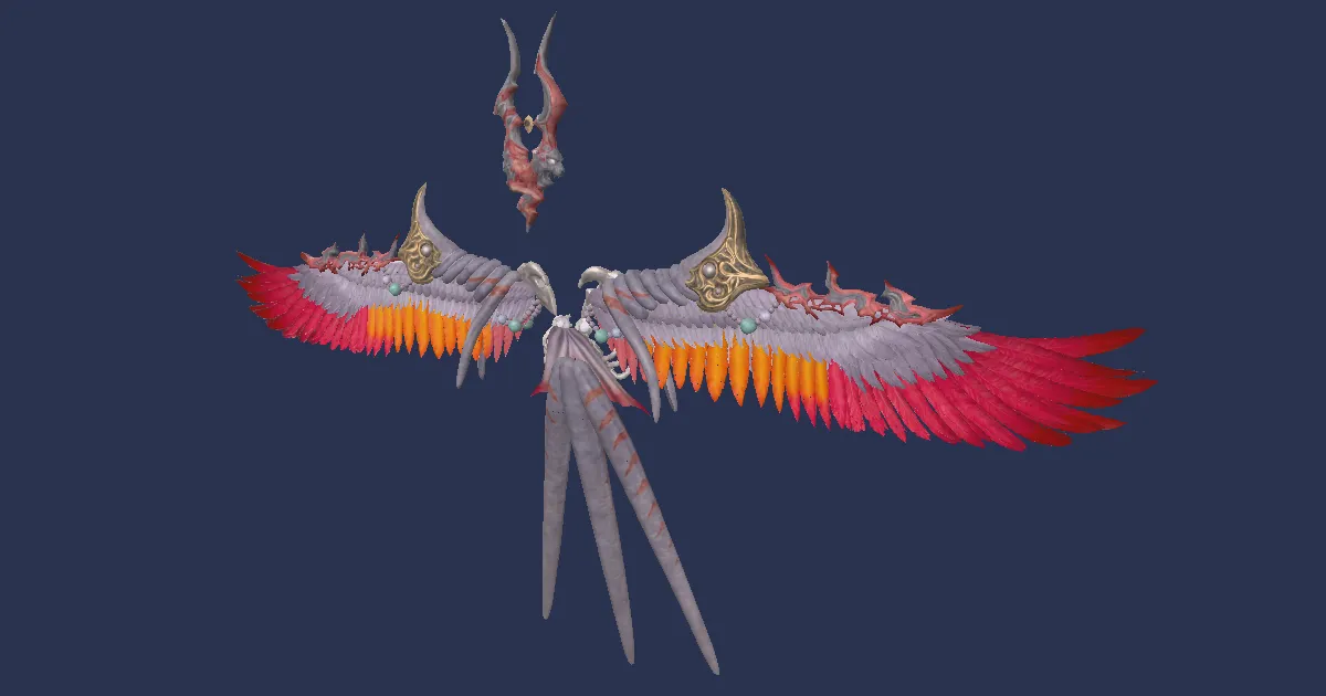 Wings of nihility in 3D