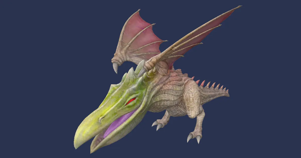 Alexandrian axe beak in 3D