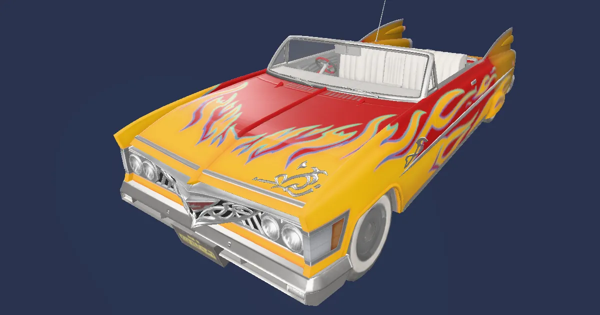 Lowrider T1RANT in 3D
