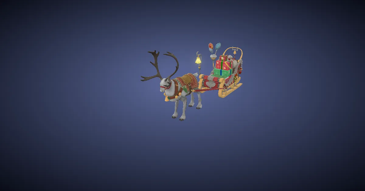 Starlight sleigh in 3D