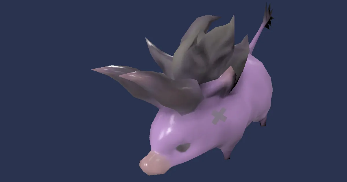 Baby behemoth in 3D