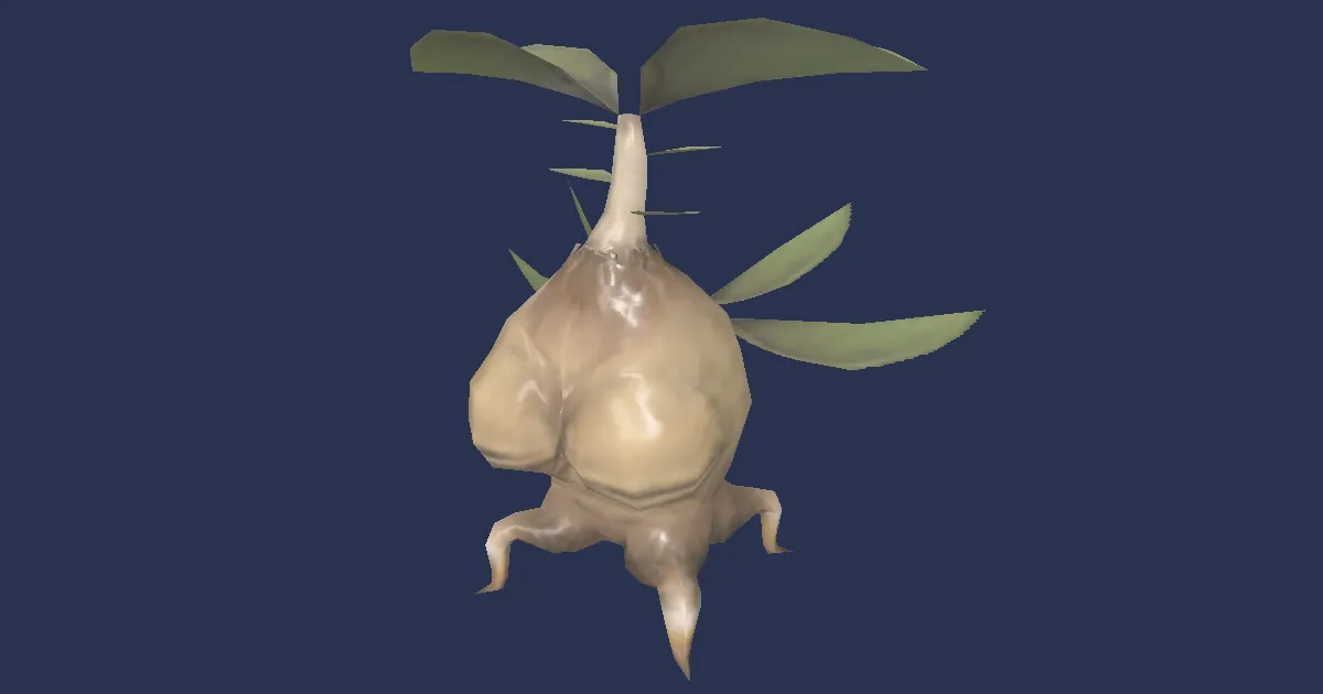 Tiny bulb in 3D
