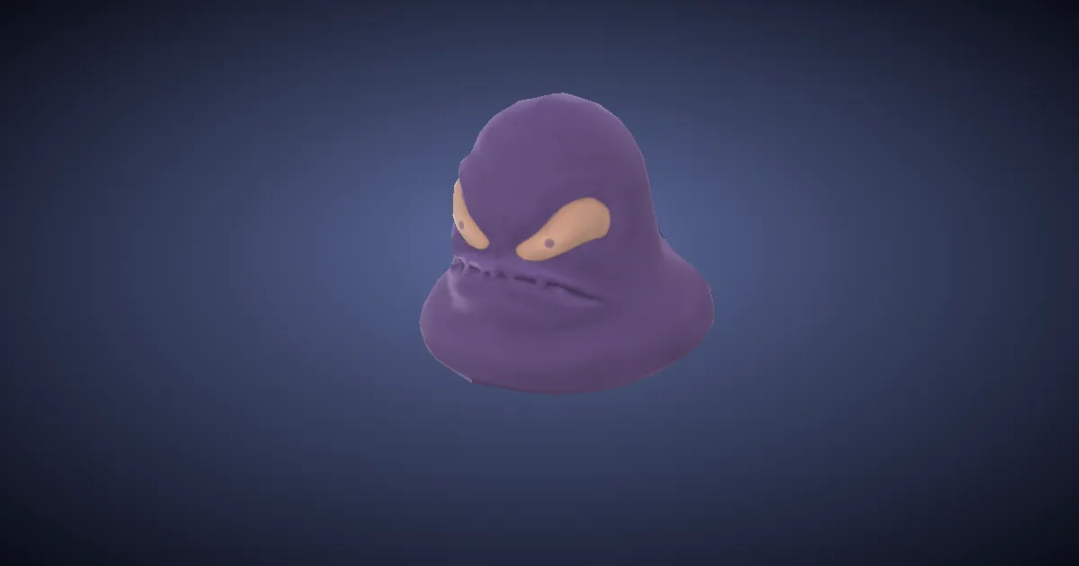 Bite-sized pudding in 3D