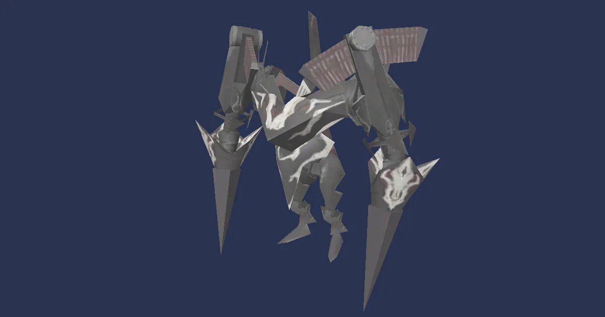 Model vanguard in 3D