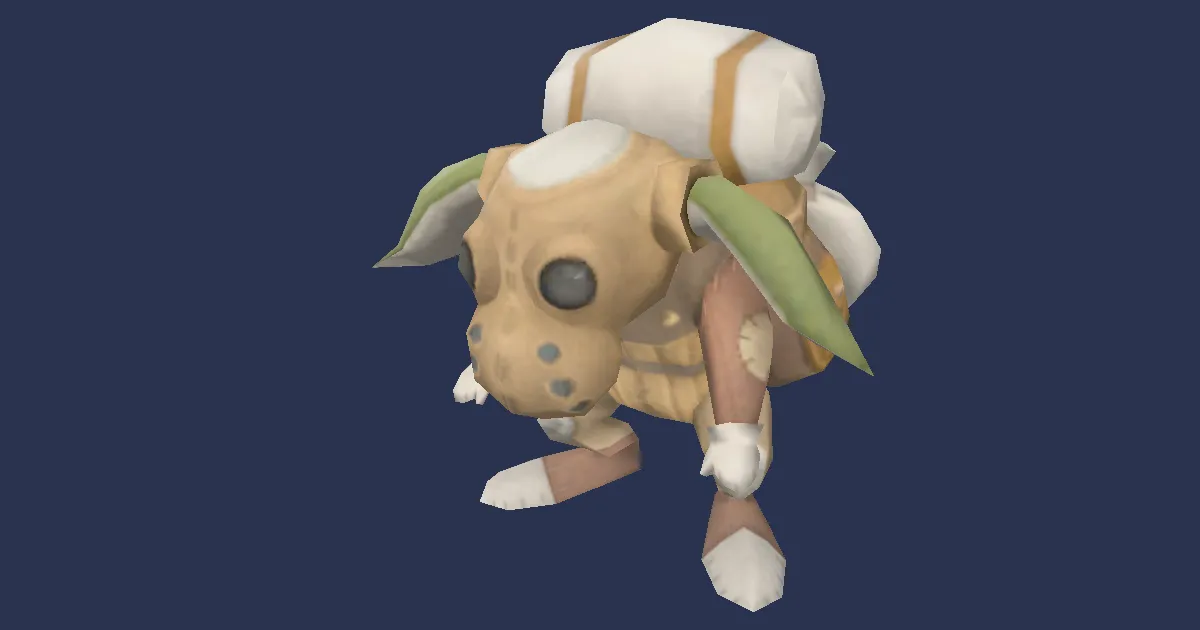 Wind-up goblin in 3D