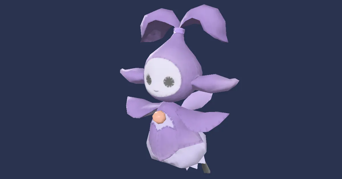 Poupée de méchant Sylphe en 3D