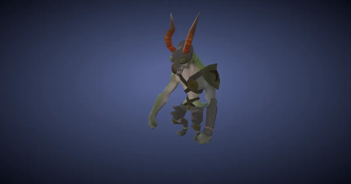 Wind-up Dezul Qualan in 3D