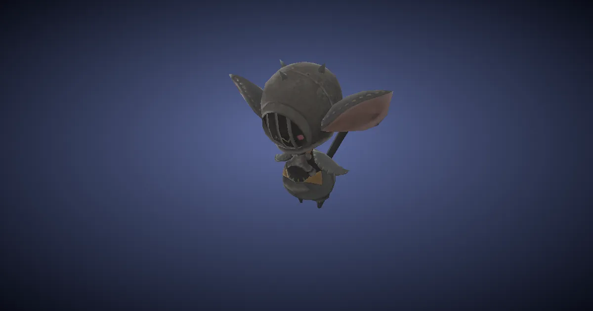 Wind-up kobolder in 3D